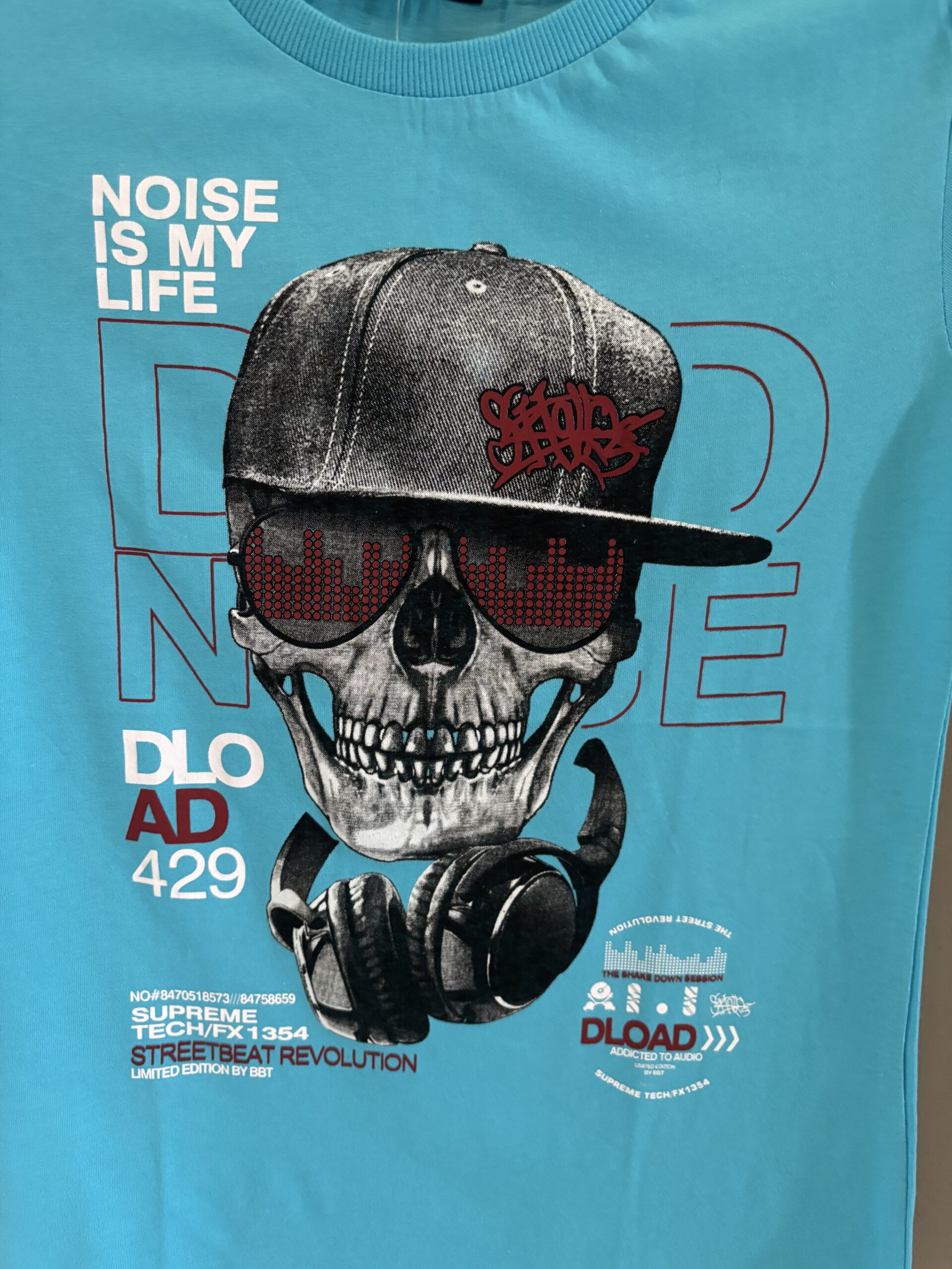 T -shirt med motiv . - Lukke | Lukke barnkläder