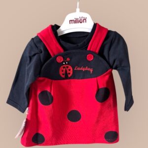 Klänning ”Nyckelpiga” - Lukke | Lukke barnkläder