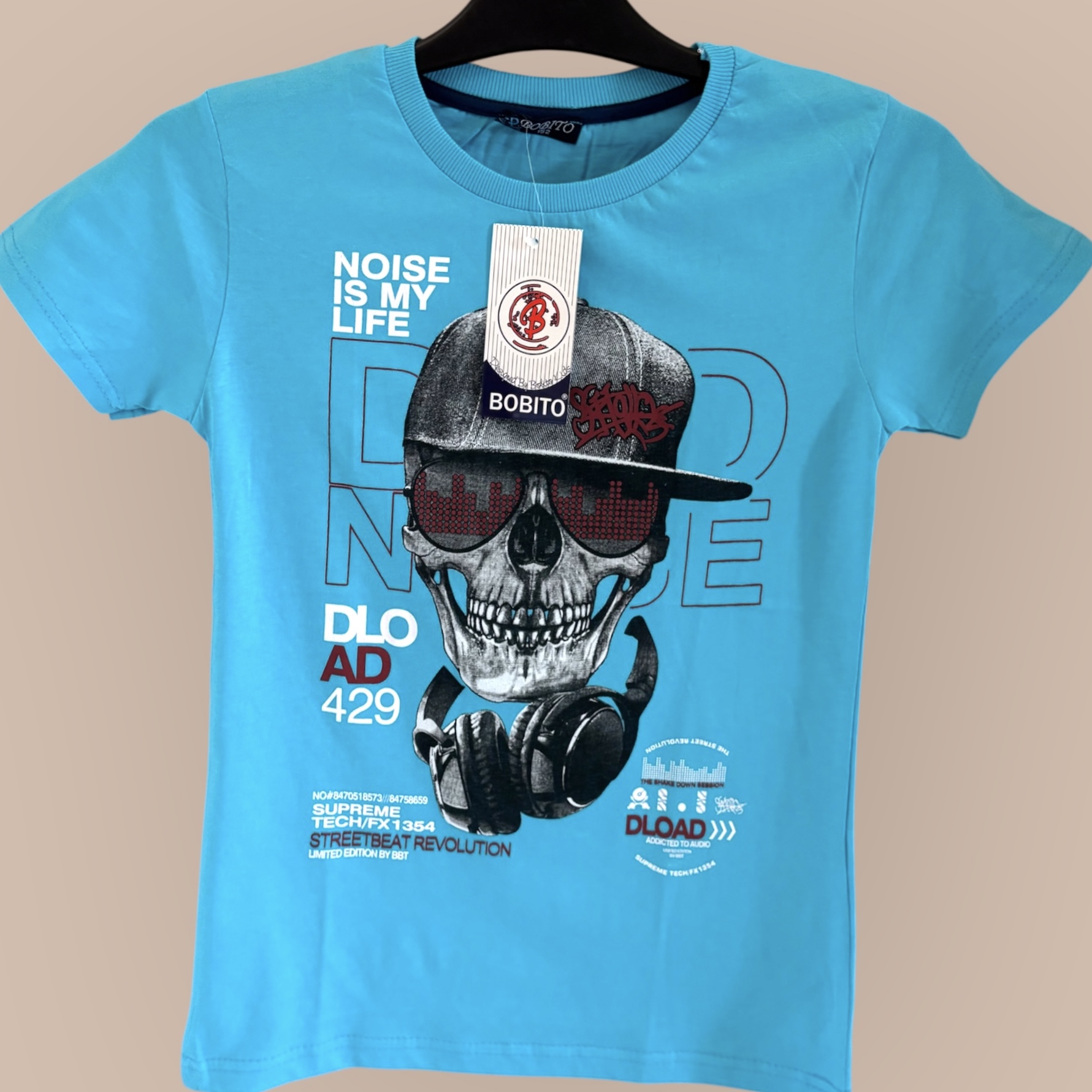 T -shirt med motiv . - Lukke | Lukke barnkläder