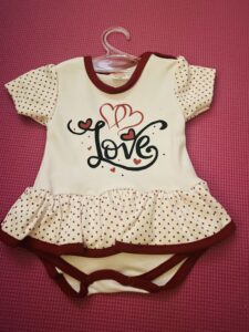 SOMMAR BODYKLÄNNING – Kortärmade babyklänningar - Lukke | Lukke barnkläder