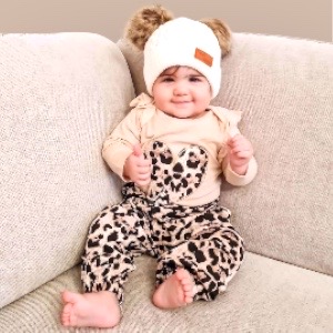 2-delad set”Leopard” - Lukke | Lukke barnkläder