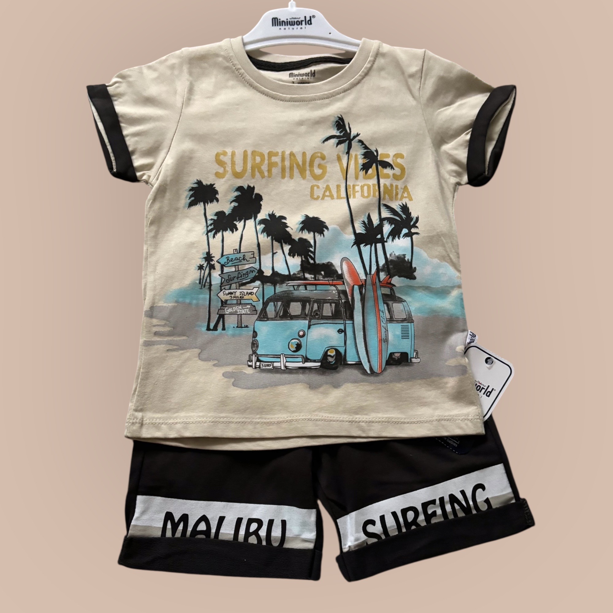 2-delat pojkset.T-shirt+shorts. - Lukke | Lukke barnkläder