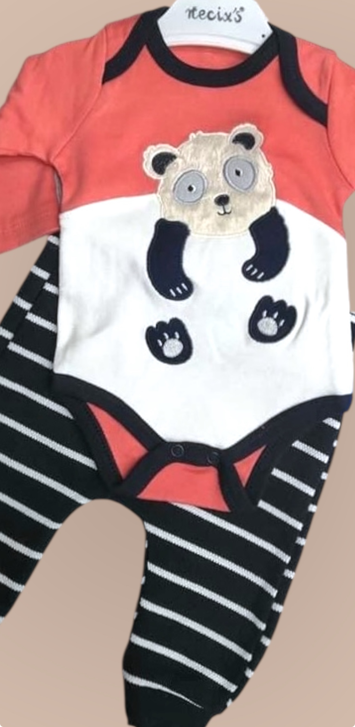 Body + Stickade byxor. - Lukke | Lukke barnkläder