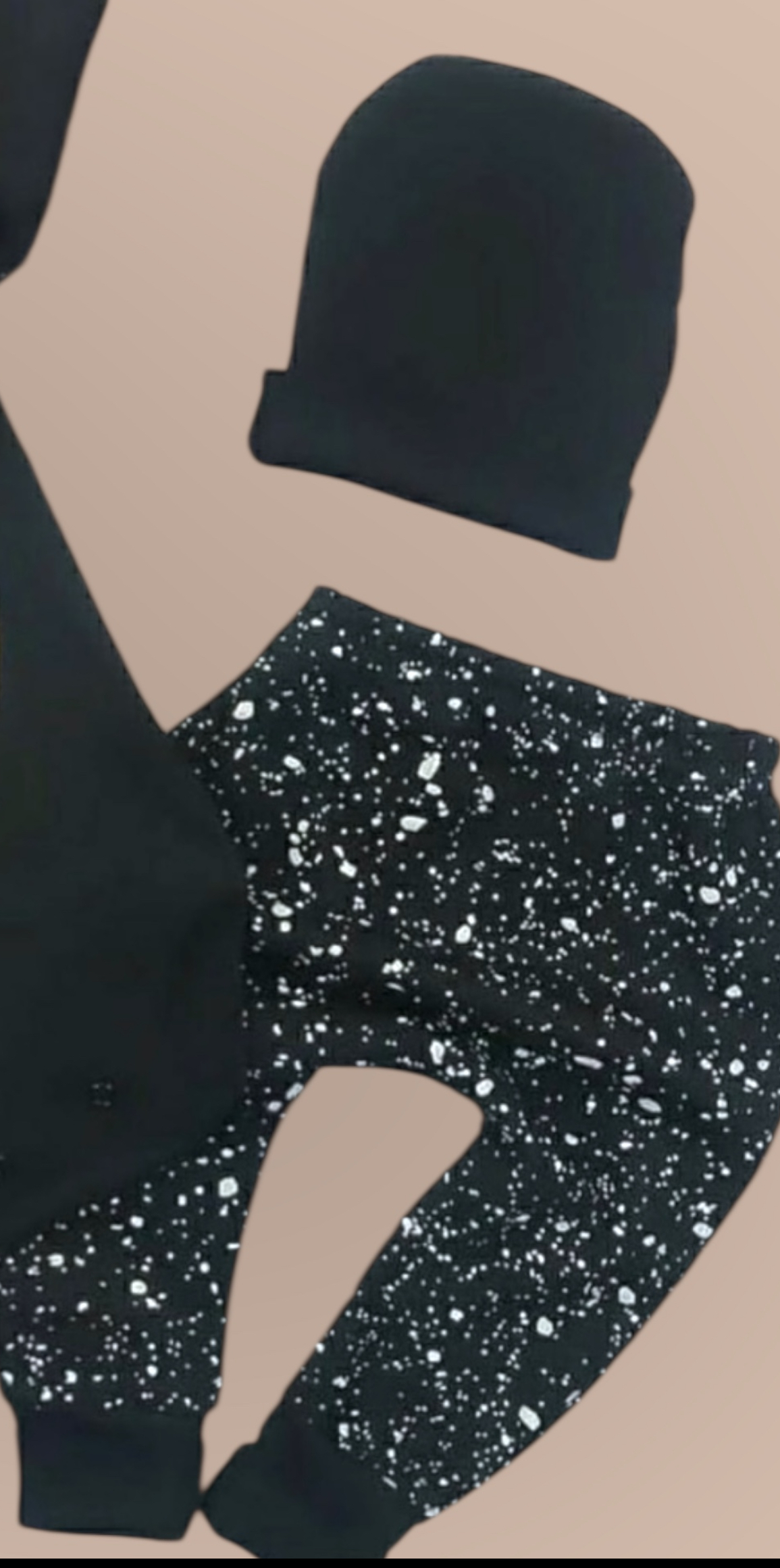 ”Mamas Boy” .(3 delar ) Byxor , body ,mössa. - Lukke | Lukke barnkläder