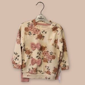 2-DELAT SWEATSHIRTSET MED TRYCK.