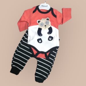 Body + Stickade byxor.