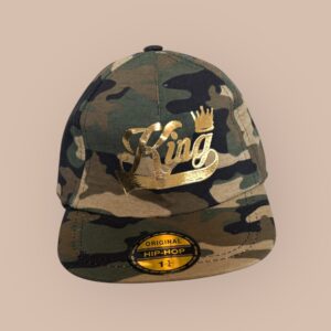 BOMULLSKEPS MED TRYCK