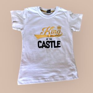 CLASSIC - T-shirt med  guld print