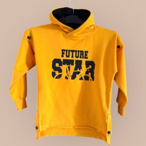 HUVTRÖJA MED DEKORATIVA KNAPPAR