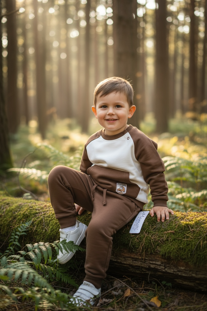 Mysigt dresset för barn – Ekologisk bomull, skön och praktisk