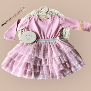 Klänning / Tyll -"Hjärta"